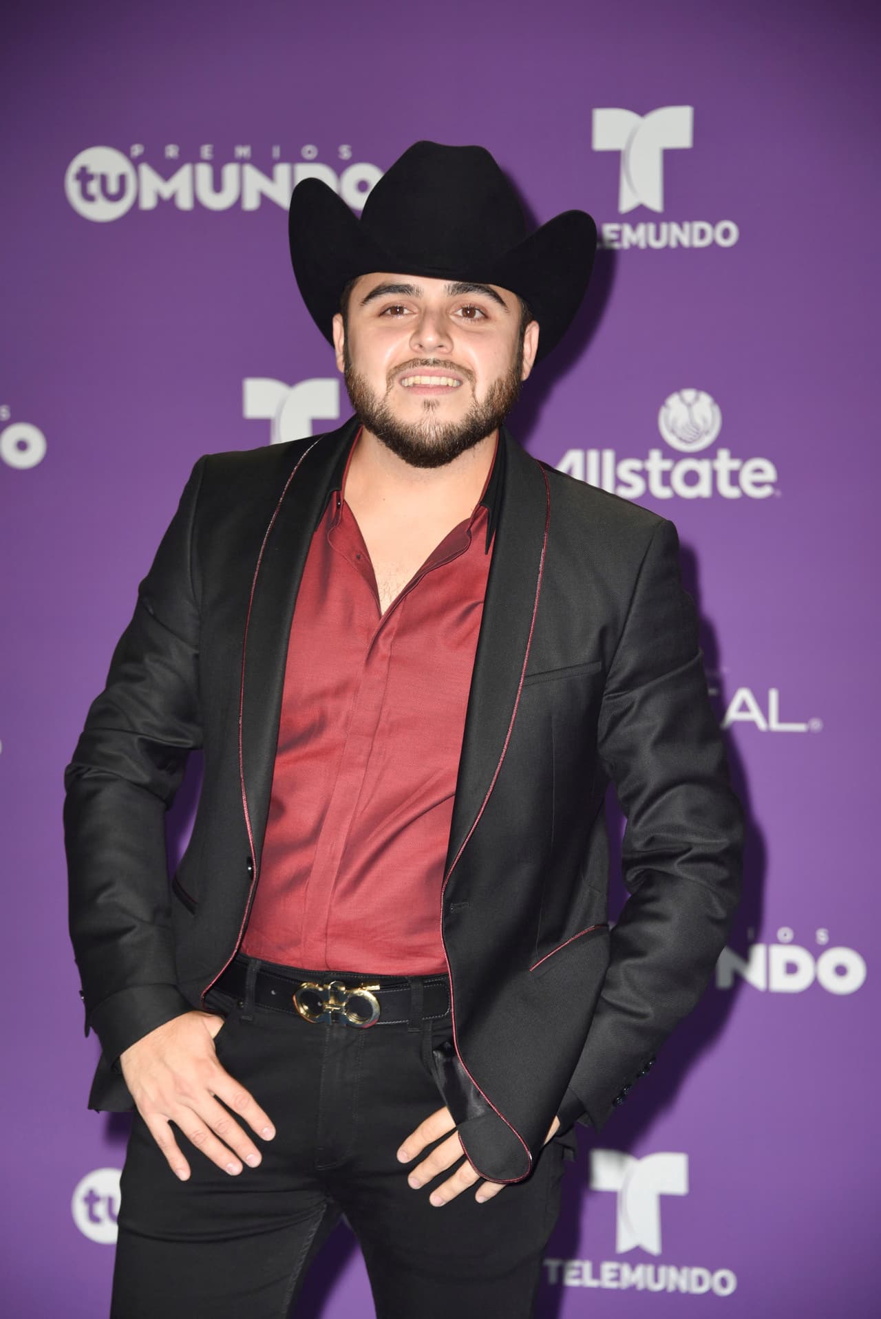 Gerardo Ortiz attends the 2017 Premios Tu Mundo at the American Airlines Arena on Thursday, August 24, 2017 in Miami. (Photo by Michele Eve Sandberg/Invision/AP)