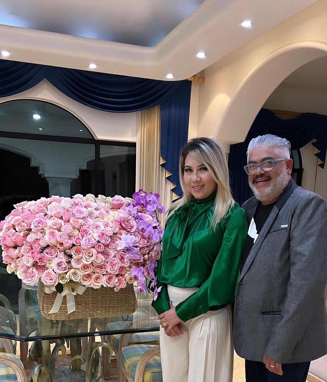 Casimiro Zamudio celebró 10 años de matrimonio con su esposa Kerena