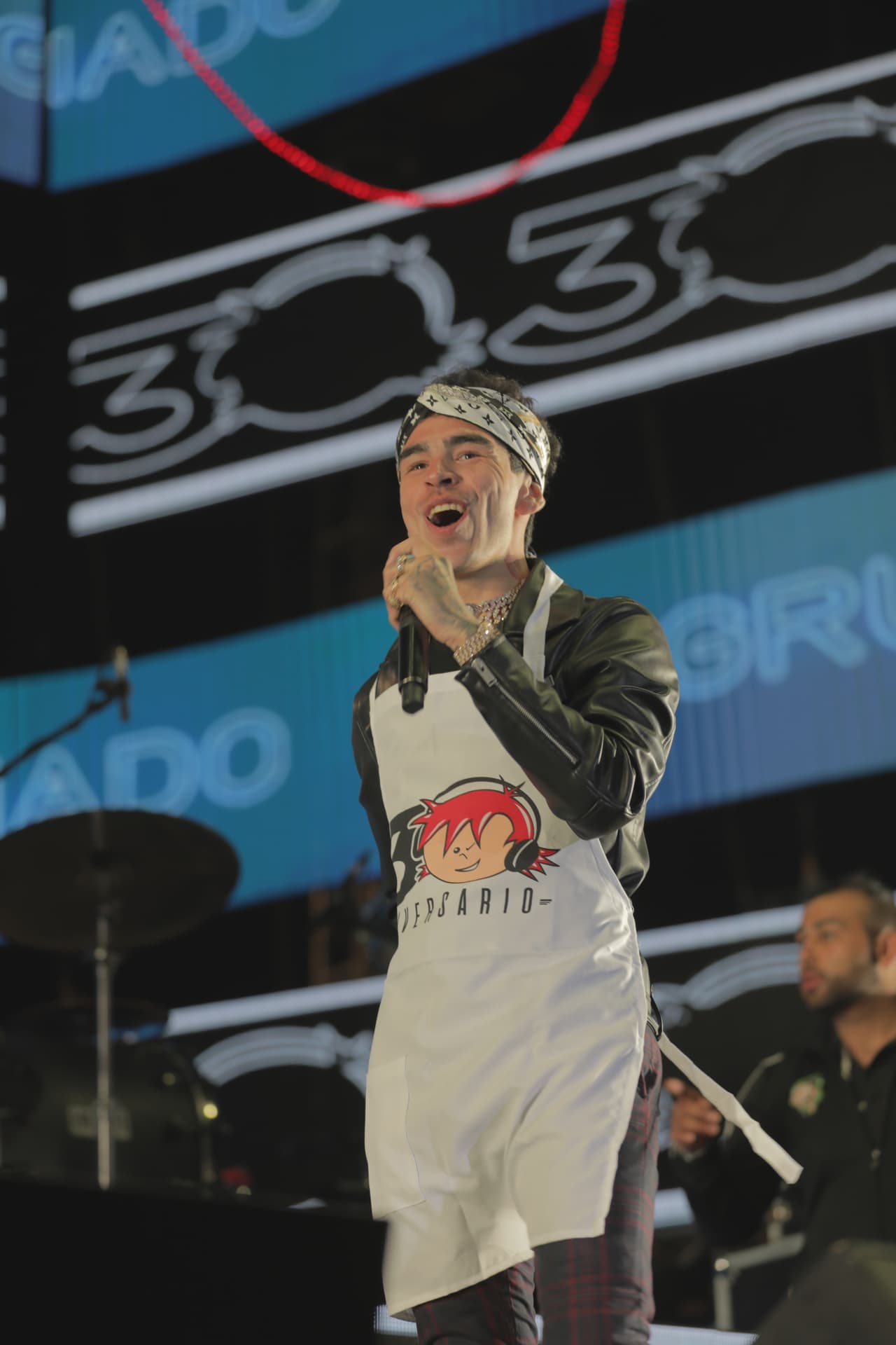 El Grupo Codiciado, de Tijuana, Baja California, también se hizo presente en el escenario.