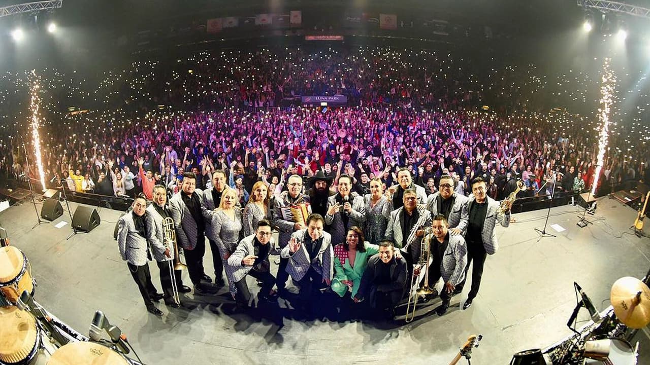 Los Ángeles Azules: Así pusieron a bailar al Luna Park de Buenos Aires