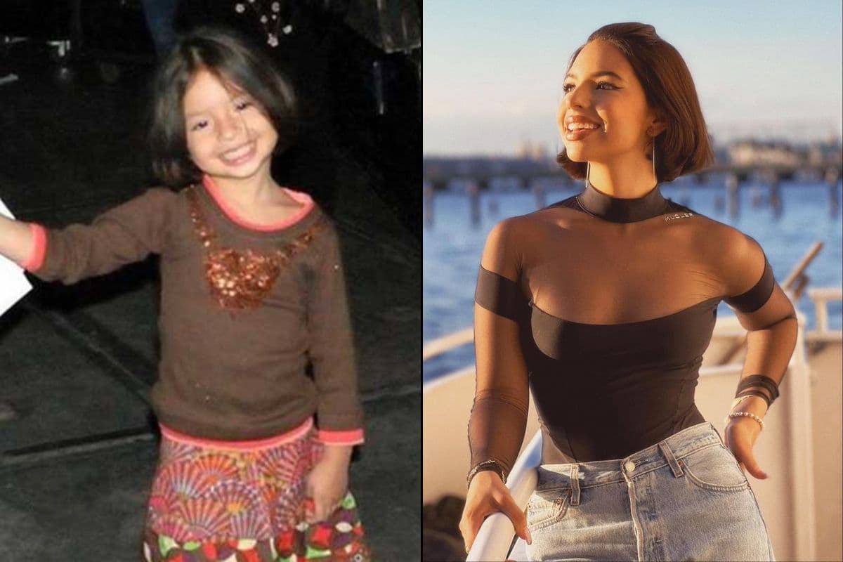 Ángela Aguilar tenía una gran voz desde que era chiquita.