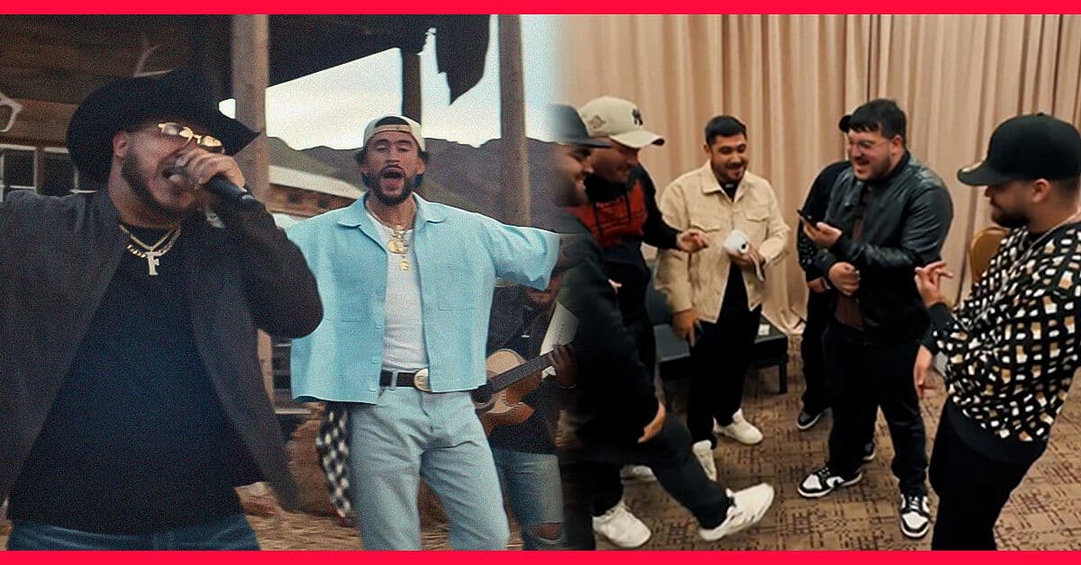 Grupo Frontera: así celebra que dueto con Bad Bunny es número uno en el mundo