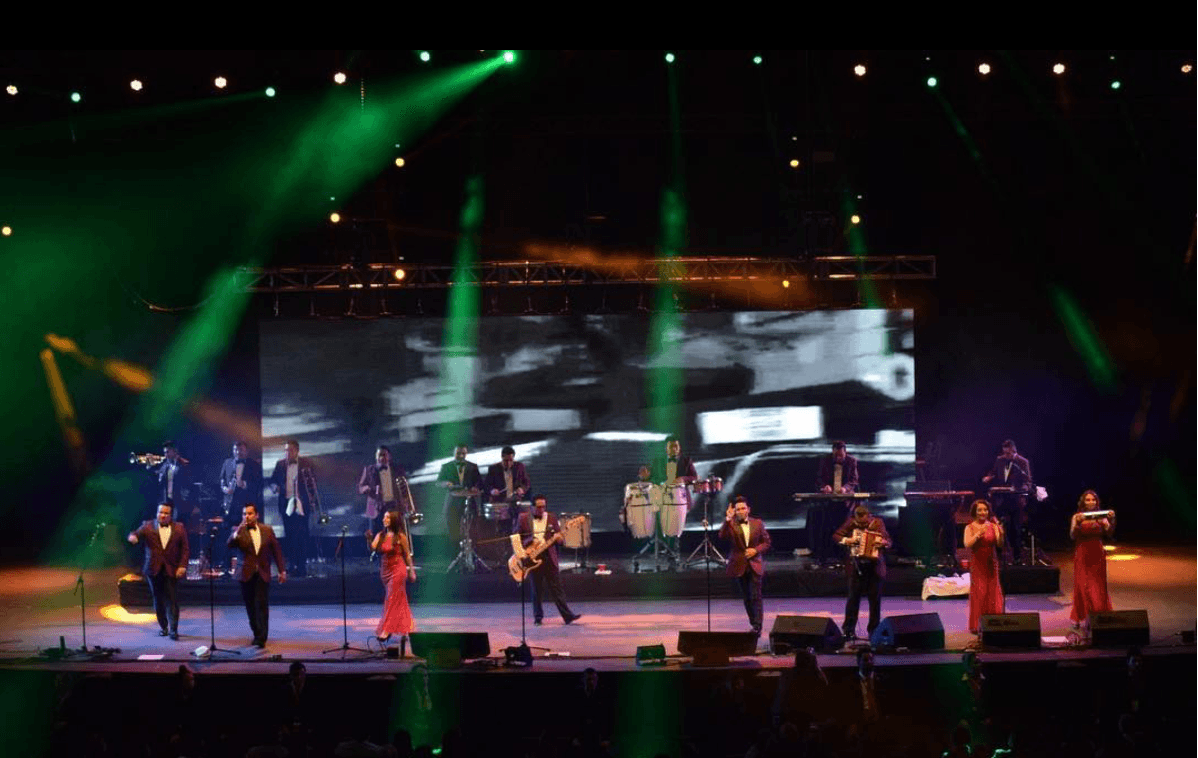 Los Ángeles Azules hicieron bailar a sus fans