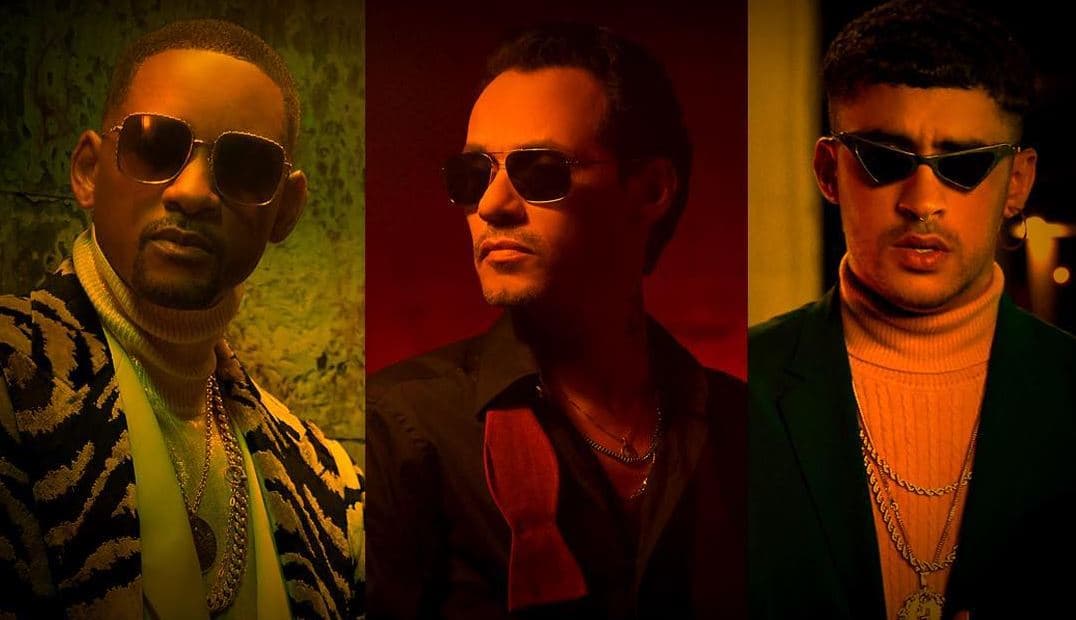 Marc Anthony, Will Smith y Bad Bunny