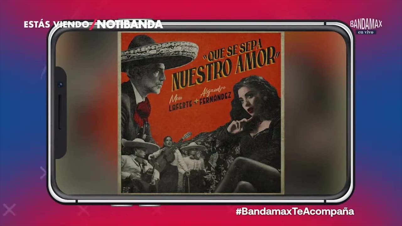 Alejandro Fernández y Mon Laferte estrenará dueto 'Que Se Sepa Nuestro Amor'