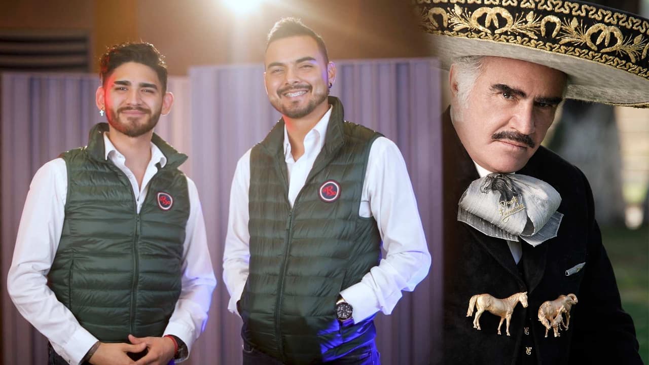 Los cantantes de Banda El Recodo ven como un gran ejemplo a Vicente Fernández