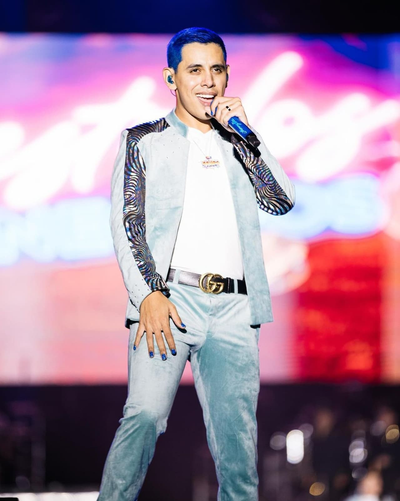 Jhonny Caz hizo ejercicio y logró transformar su cuerpo en el último año.