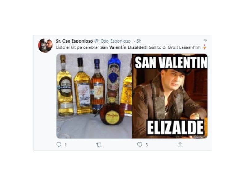 El “Día de San Valentín Elizalde”, así es como bautizaron a este día los fans del cantante.