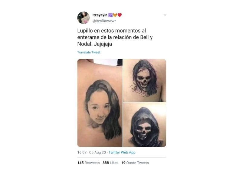 Y como siempre, el Internet explotó con algunos memes de esta nueva relación que mantienen el intérprete de “No Te Contaron Mal” y “Belipop”.