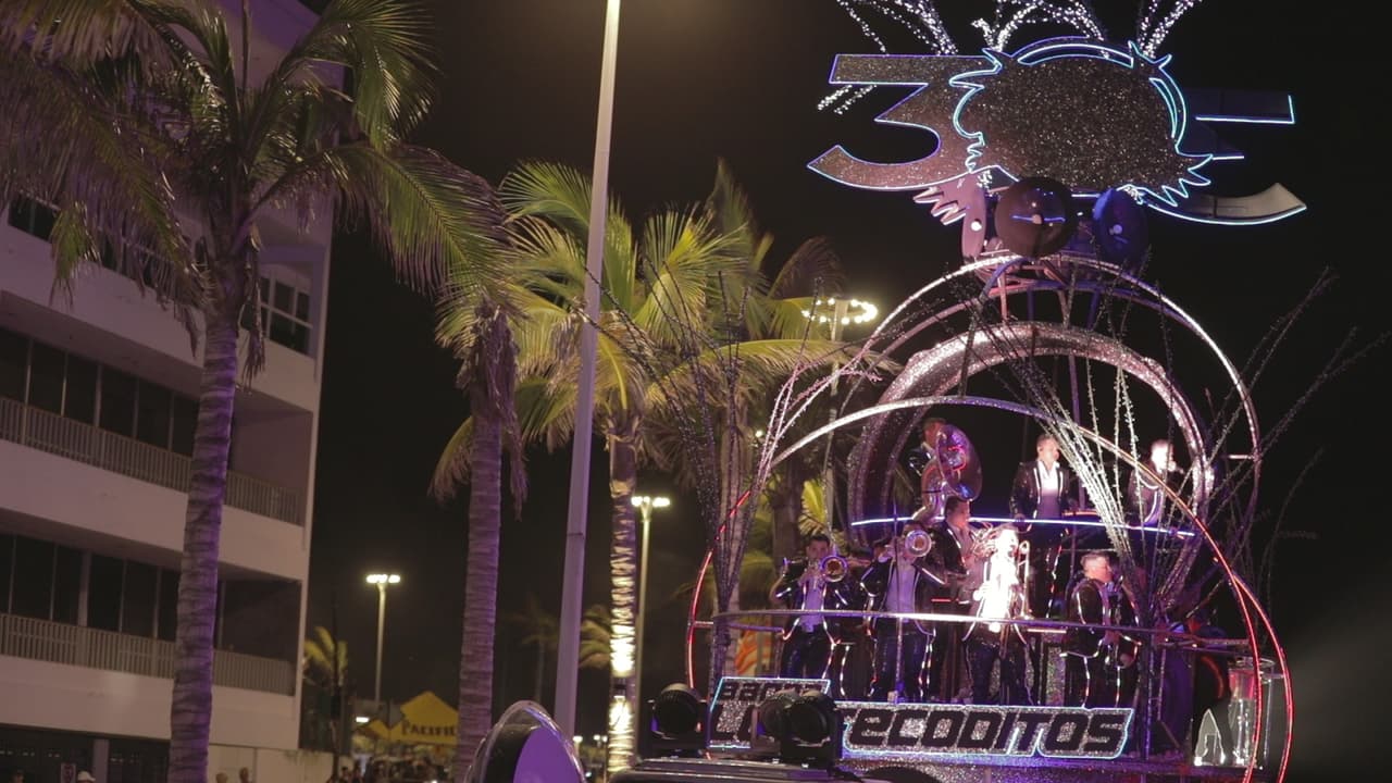 la banda se lució durante su presentación en el Carnaval de Mazatlán el pasado 23 de febrero.