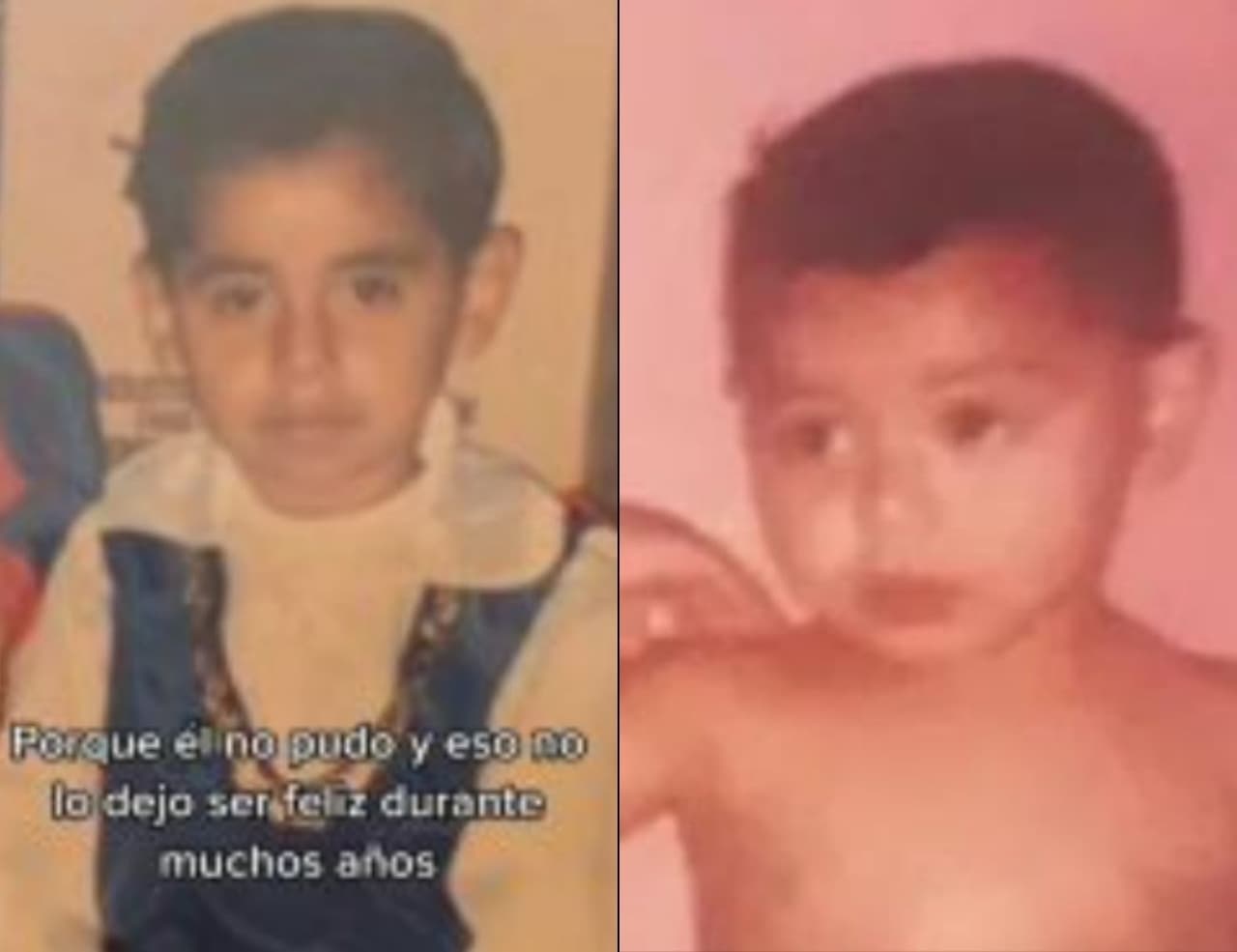Así se veía Jhonny Caz cuando era niño, antes de ser una superestrella.