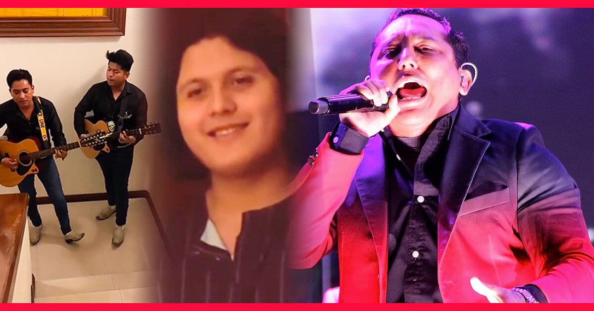Edwin Luna de 'La Trakalosa' le llevó serenata a su hijo por su cumpleaños