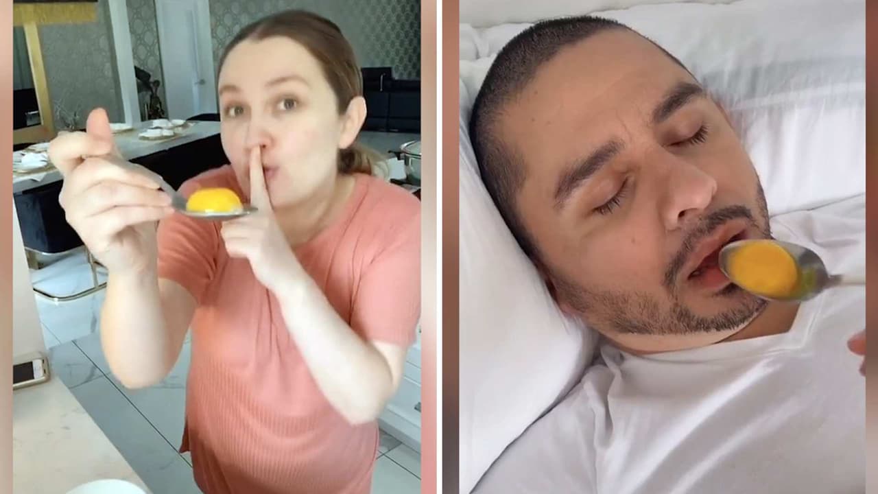 Esposa de Larry Hernández le hace tremenda broma al cantante