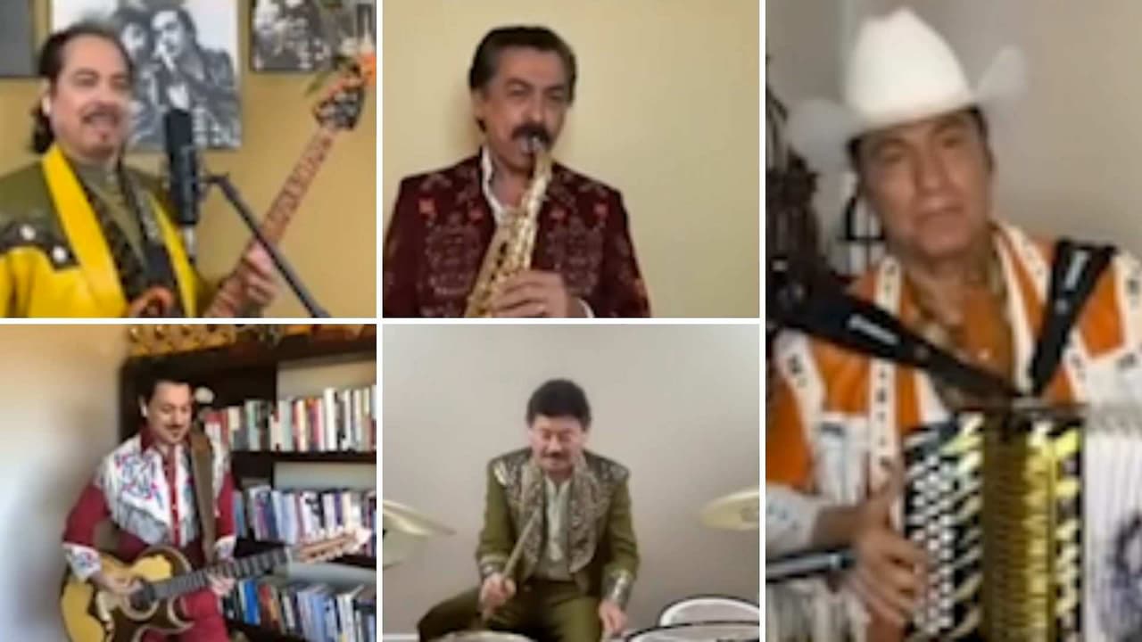 Los Tigres del Norte se ‘reúnen’ para cantarte desde su casa ‘La Dieta’