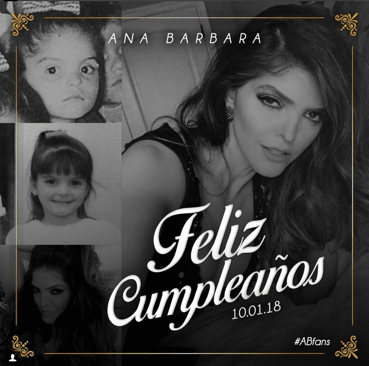 Ana Bárbara foto por su Club de fans