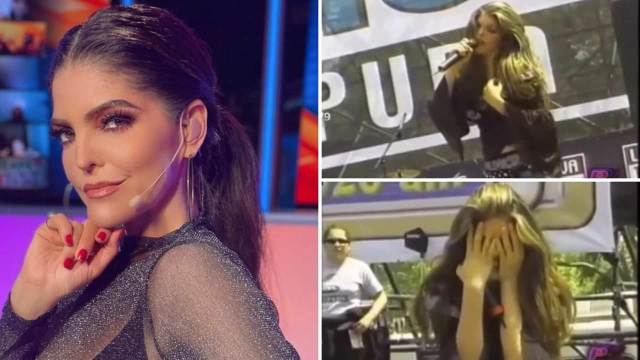 La vez en la que Ana Bárbara enseñó de más al bajarse el escote por accidente