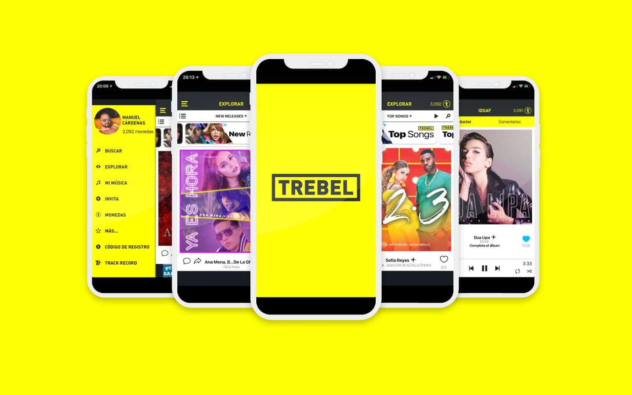 Trebel funciona en los sistemas operativos móviles más populares. ¡No hay pretextos para no bajar la app!