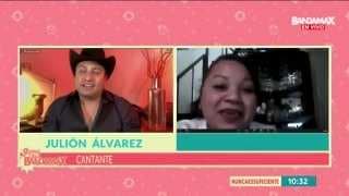 Buenos Días Bandamax: Julión Álvarez consiente a sus fans y les responde sobre su trabajo y familia