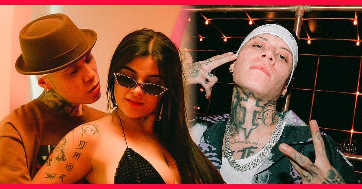 Santa Fe Klan y Karely Ruiz van en micro por un elote y se dan lengüetazos