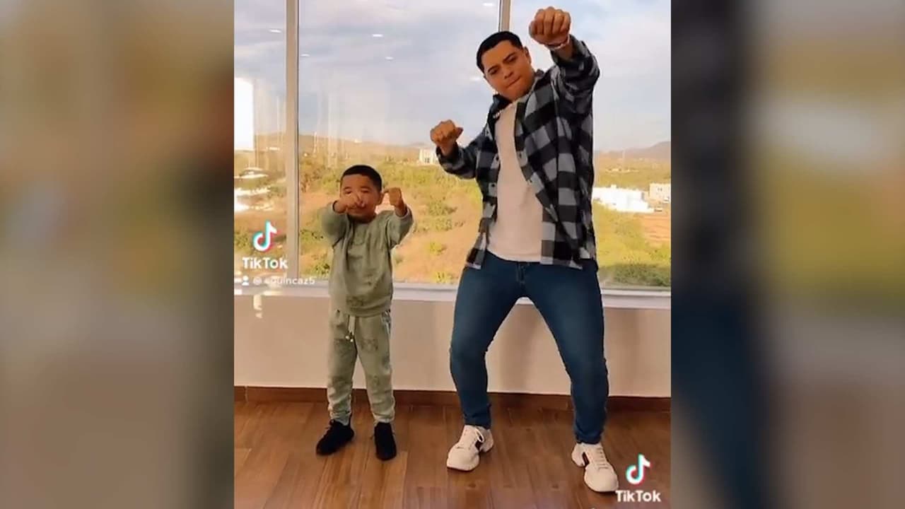 'Y run y run': Así bailan Eduin Caz y su hijo el tema 'Mi Trokita'