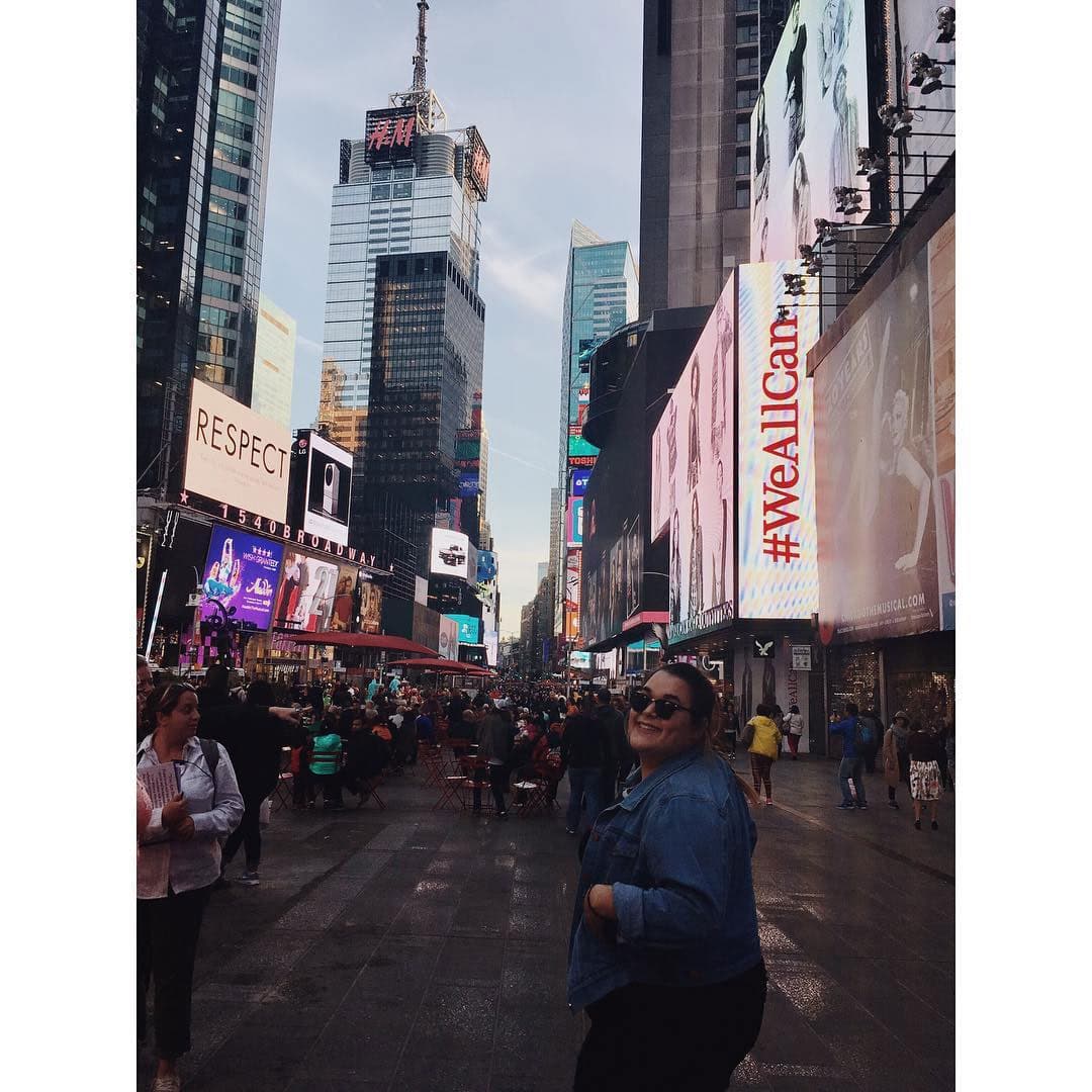 La joven, de 22 años, quiere forjar su propio nombre en el mundo de la belleza y la moda para chicas de talla grande como ella.