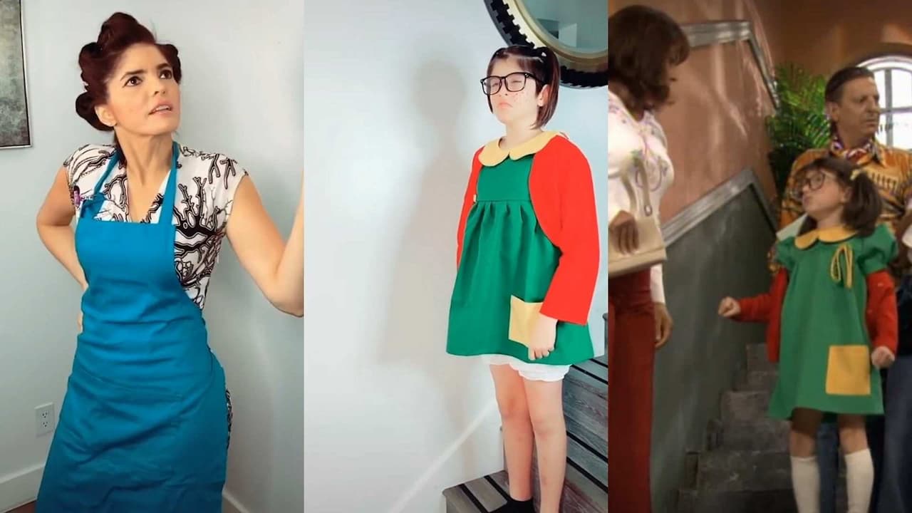‘Yo sí quiero ser actor’: Al hijo de Ana Bárbara no le importa disfrazarse de la ‘Chilindrina’ con tal de ser una estrella de TikTok