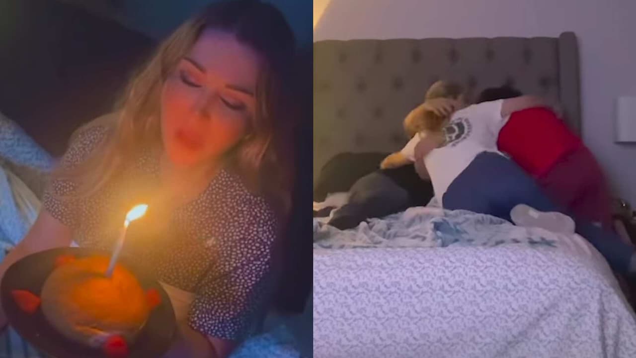 Alicia Villarreal cumplió 50 años y así la festejaron sus hijos