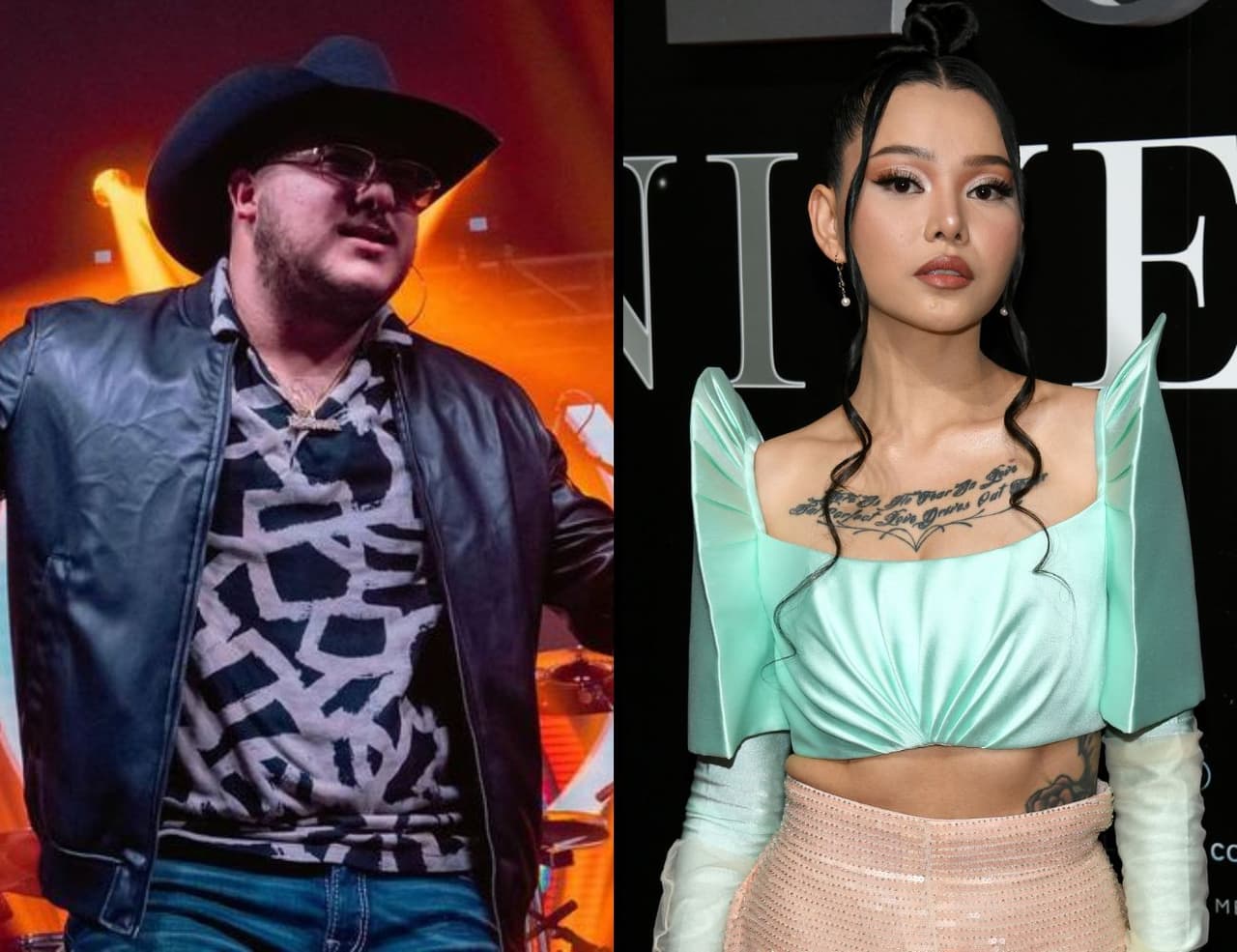 Grupo Frontera comentó una publicación de Bella Proach y fans sueñan con una colaboración.