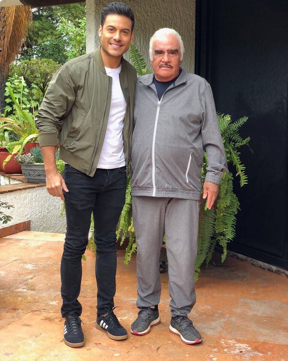 Vicente Fernández y Carlos Rivera