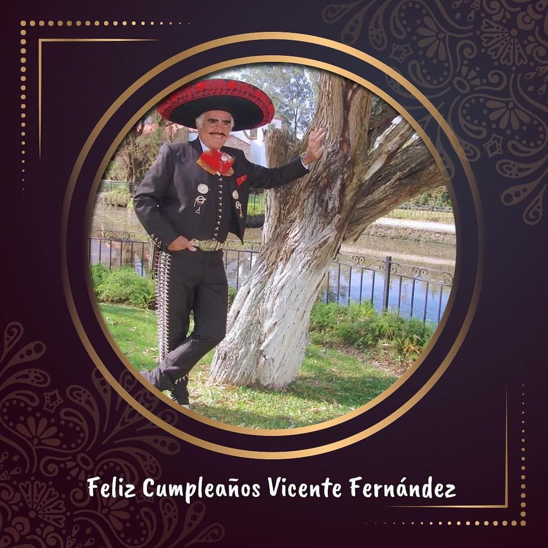 La Banda El Recodo de Cruz Lizárraga llamó a Vicente Fernández "el mayor exponente de la música mexicana".