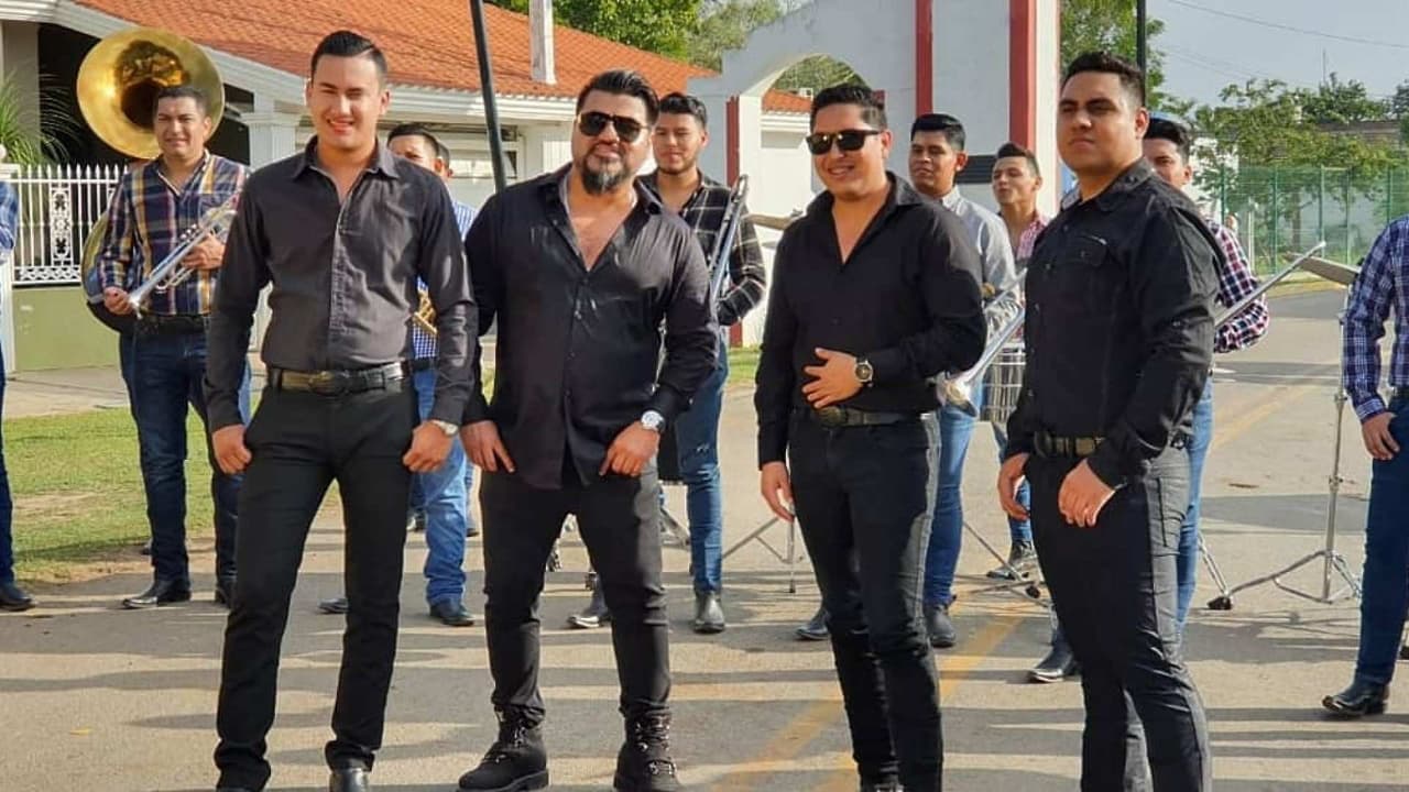 El Mimoso y Banda Estrellas de Sinaloa graban video en honor de Germán Lizárraga