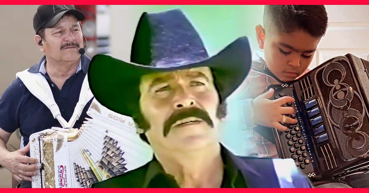 Niño sorprende tocando en el acordeón 'Que no se apague la lumbre'