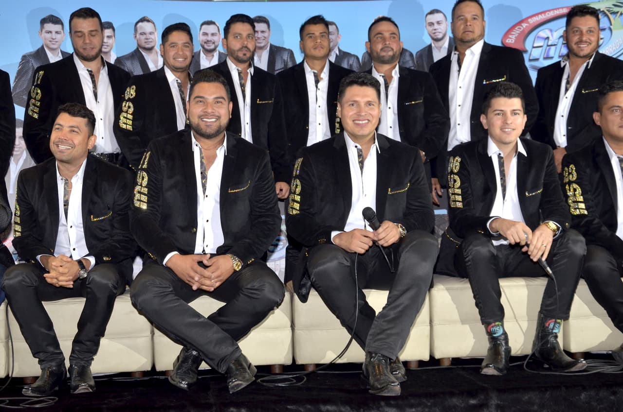 Banda MS ofrece conferencia de prensa