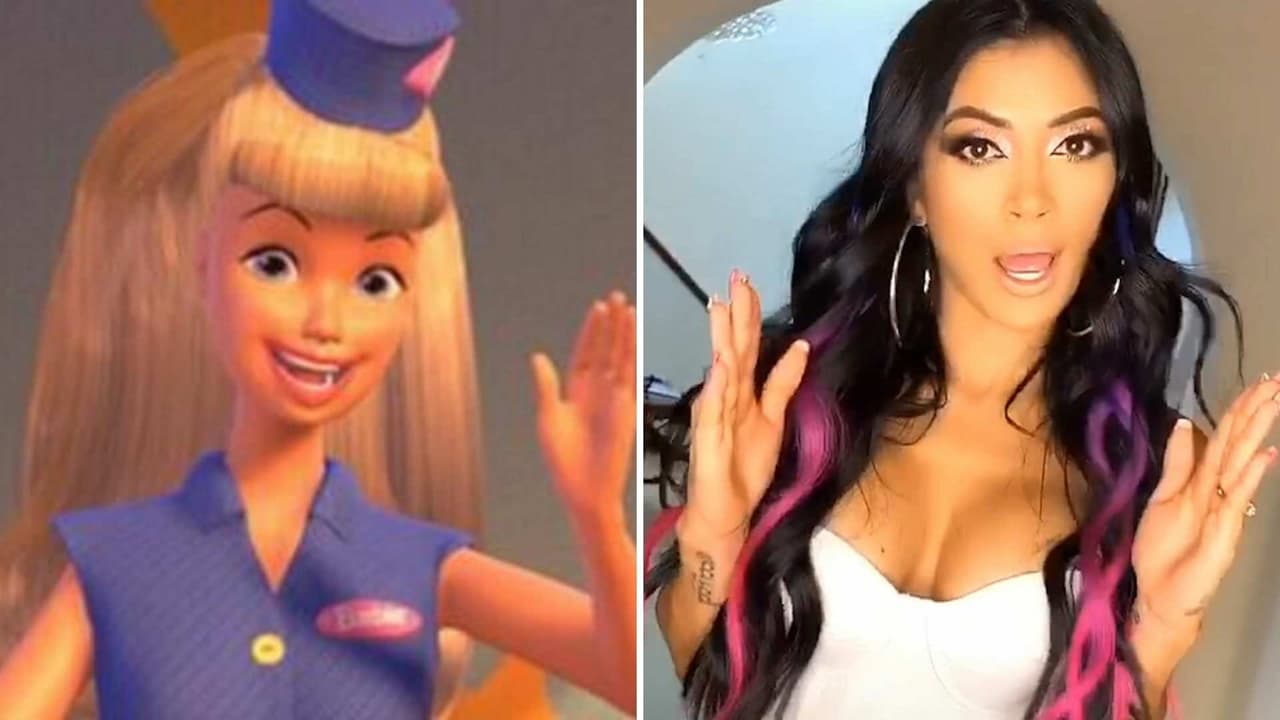 Video: Kim Flores se ‘convierte’ en barbie y recrea escena de Toy Story 2