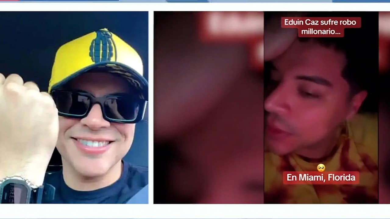Eduin Caz sufre robo millonario