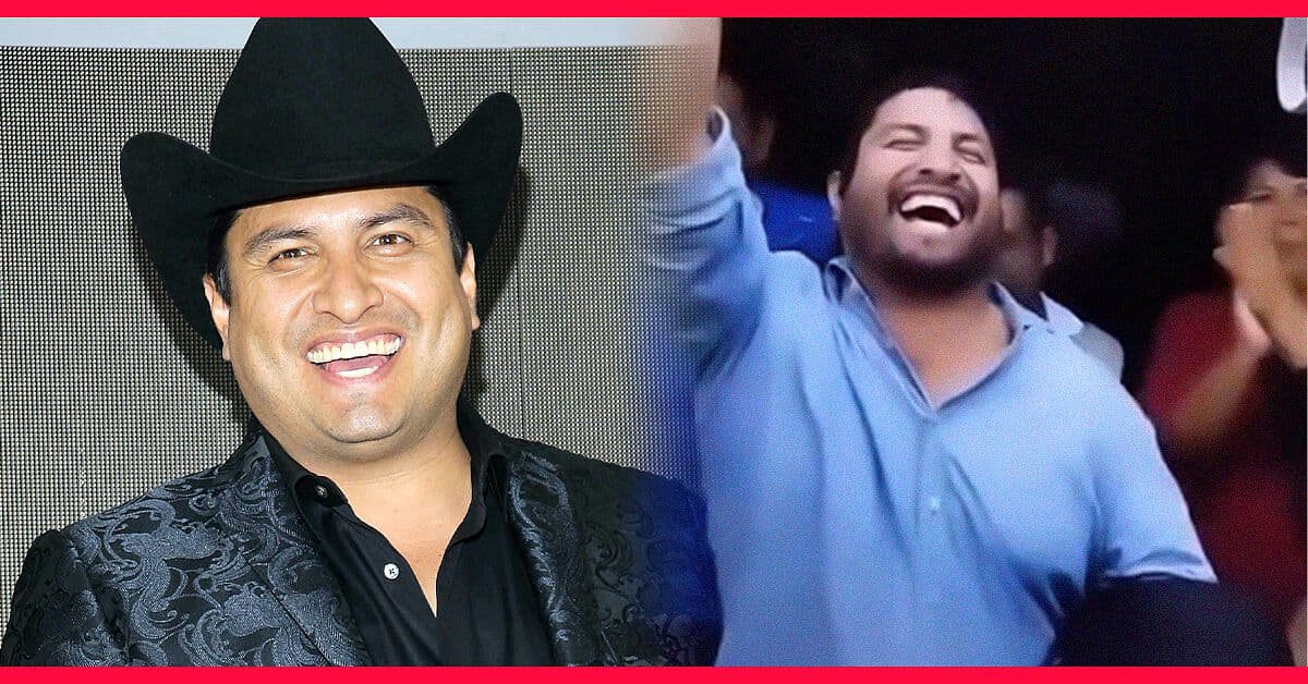 Julión Álvarez demuestra su sencillez y canta en un camión del aeropuerto