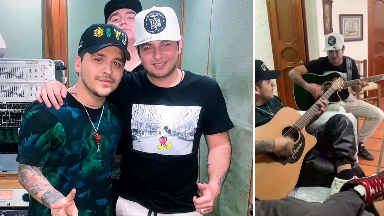El palomazo que se aventaron Christian Nodal y Johnny Cortés de los Plebes del Rancho
