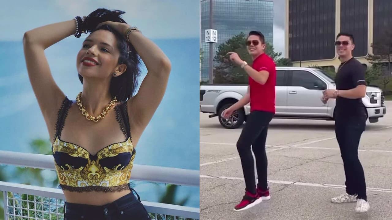 Banda Los Sebastianes bailó al ritmo de Ángela Aguilar