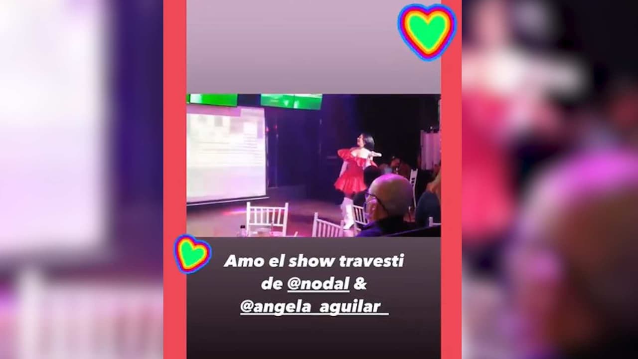 A Ángela Aguilar le encantó la versión drag de 'Dime Cómo Quieres' y lo presumió en sus redes