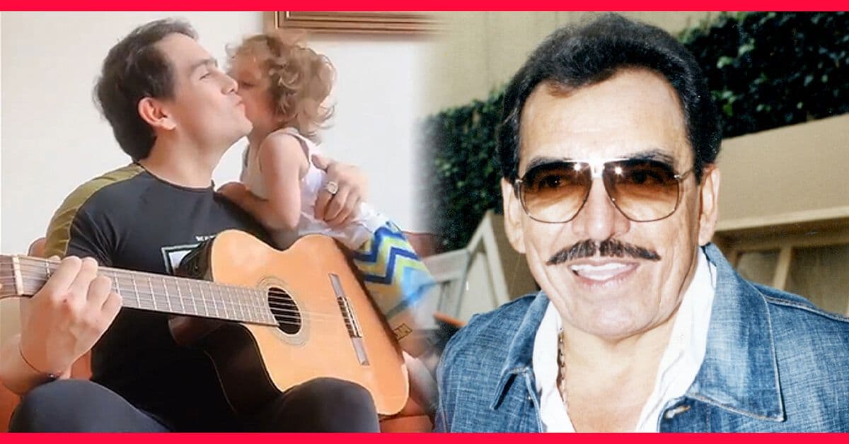 Video: Julián Figueroa compuso una canción a su hijo como Joan Sebastian a él