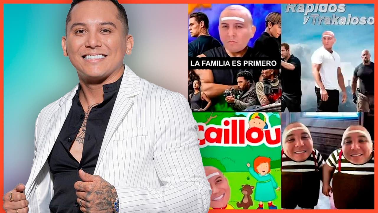 Edwin Luna está 'pelón' y comparte los memes que le hicieron