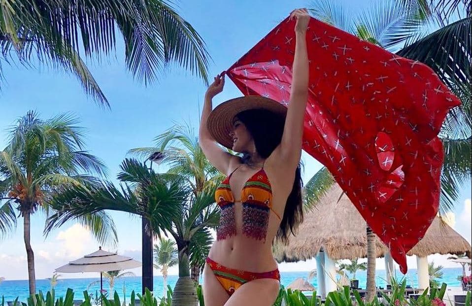Ana Bárbara luce en la playa