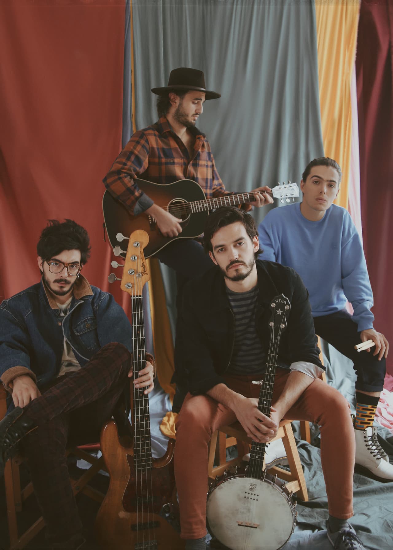 Morat y Sebastián Yatra.