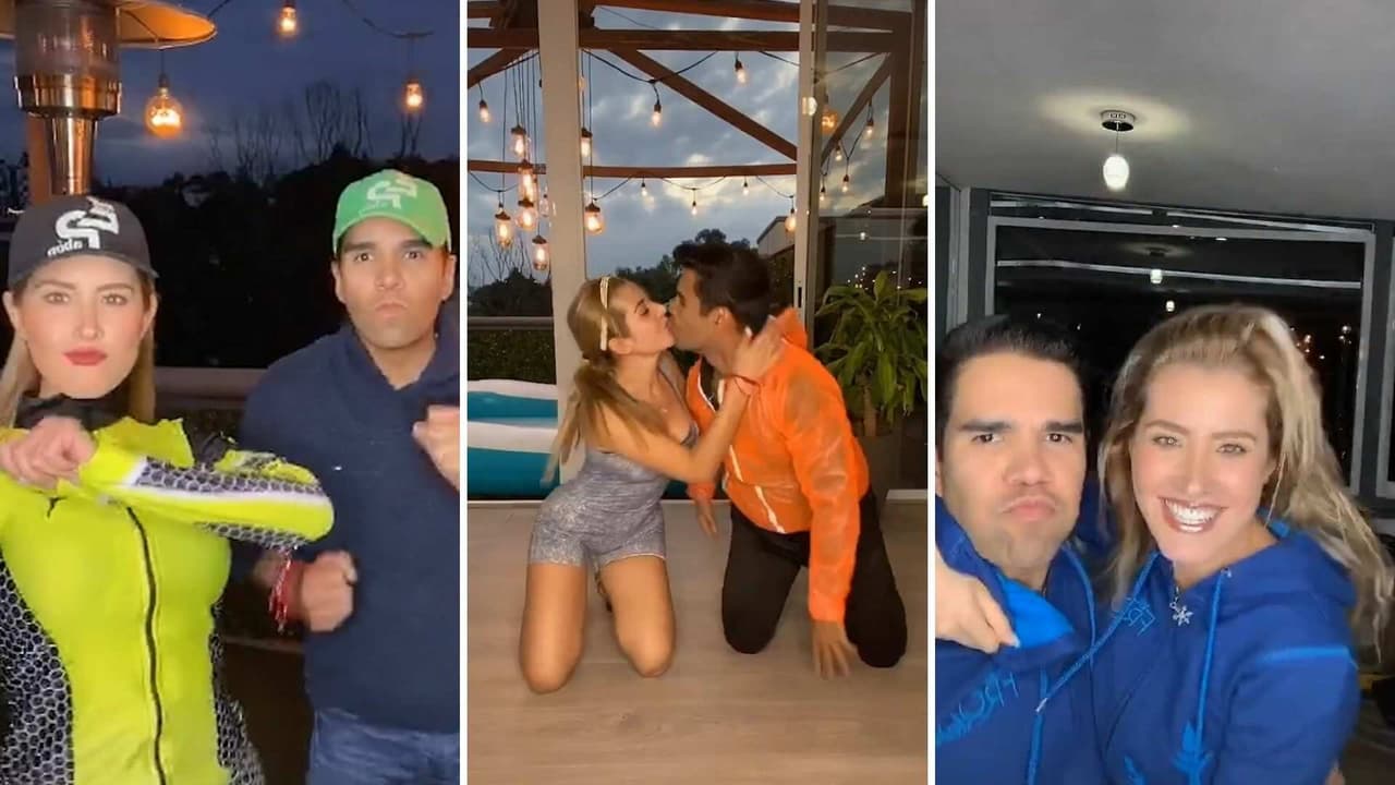 Emir Pabón y su novia, Stefanía De Aranda, conquistan TikTok con bailes y mucho amor