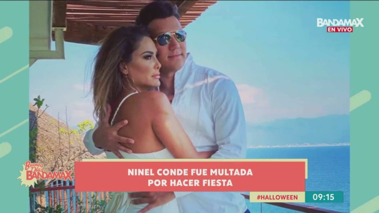 Tras la polémica, la boda de Ninel Conde con Larry Ramos terminó con una multa de ¡25 mil pesos!