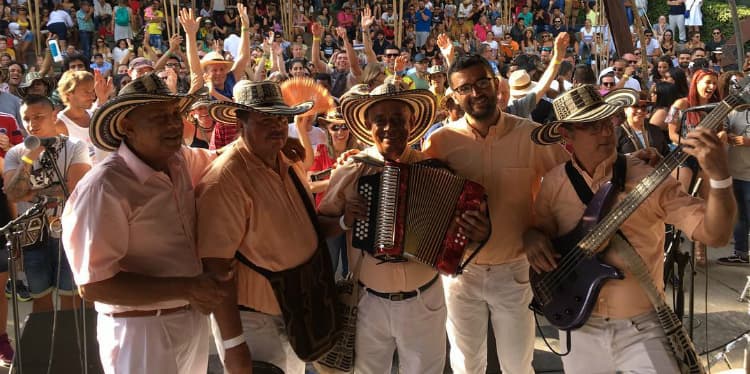 Carmelo Torres y su Cumbia Sabanera tocaron ante los juarenses
