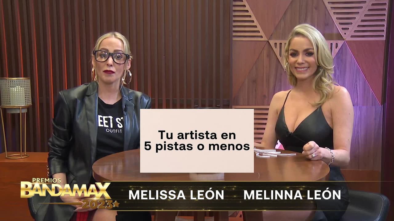 Melissa y Melinna León adivinan quién se presentará en Premios Bandamax