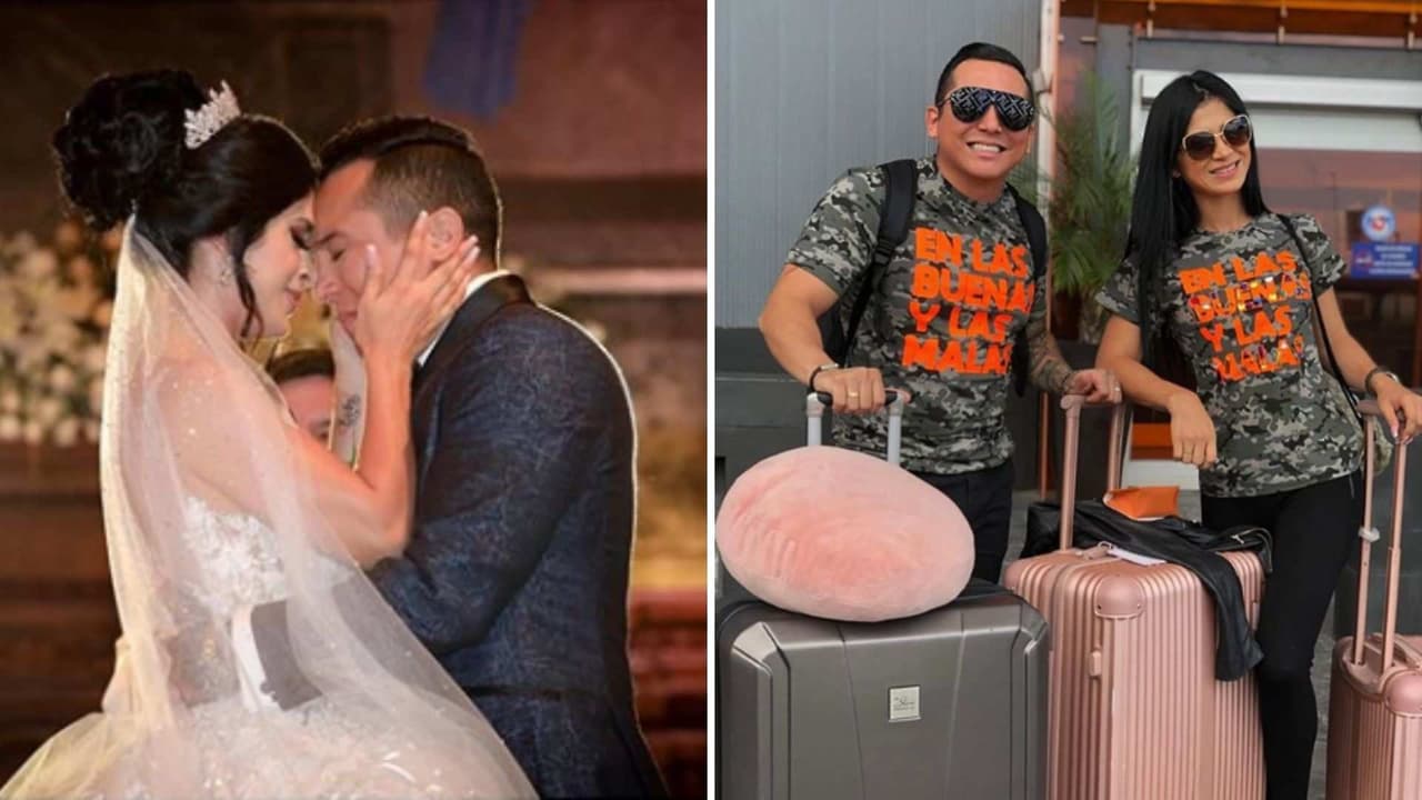 Edwin Luna y Kimberly Flores presumen su lujosa luna de miel