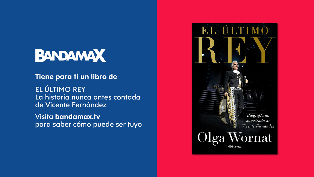 Llévate el libro 'El último Rey', la historia nunca antes contada de Vicente Fernández