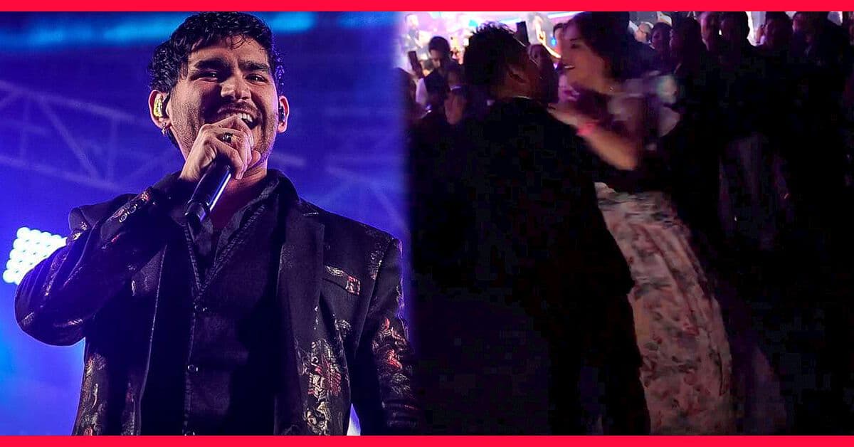 Pareja baila 'La Quebradora' en concierto de El Recodo e impresionan a la banda